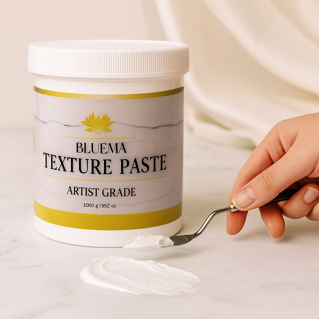 BLUEMA Premium Texture Paste | Ideal for Relief & Mixed Media Artworks