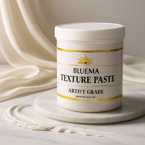BLUEMA Premium Texture Paste | Ideal for Relief & Mixed Media Artworks