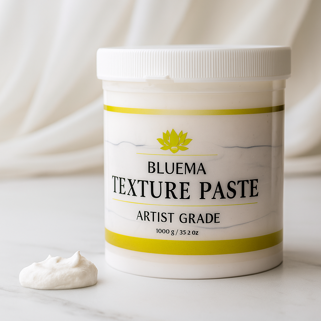 BLUEMA Premium Texture Paste | Ideal for Relief & Mixed Media Artworks