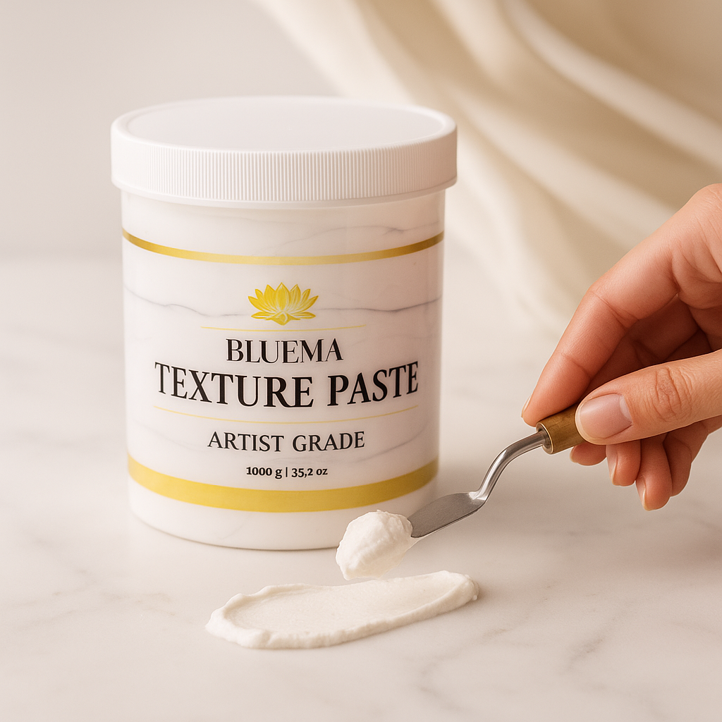 BLUEMA Premium Texture Paste | Ideal for Relief & Mixed Media Artworks